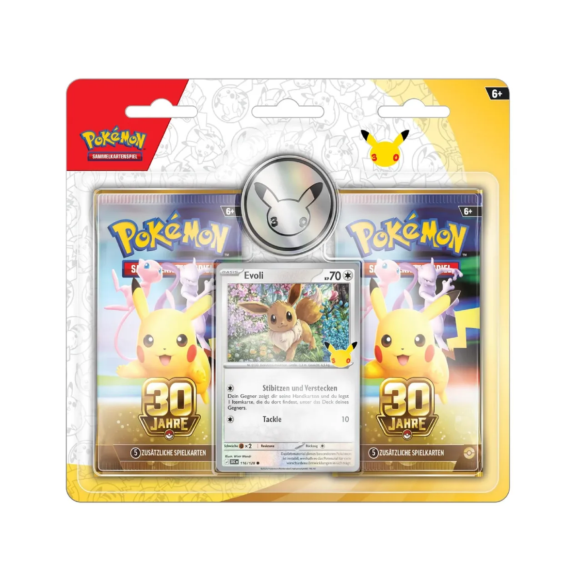 Pokémon 30 Jahre 2-Pack Blister