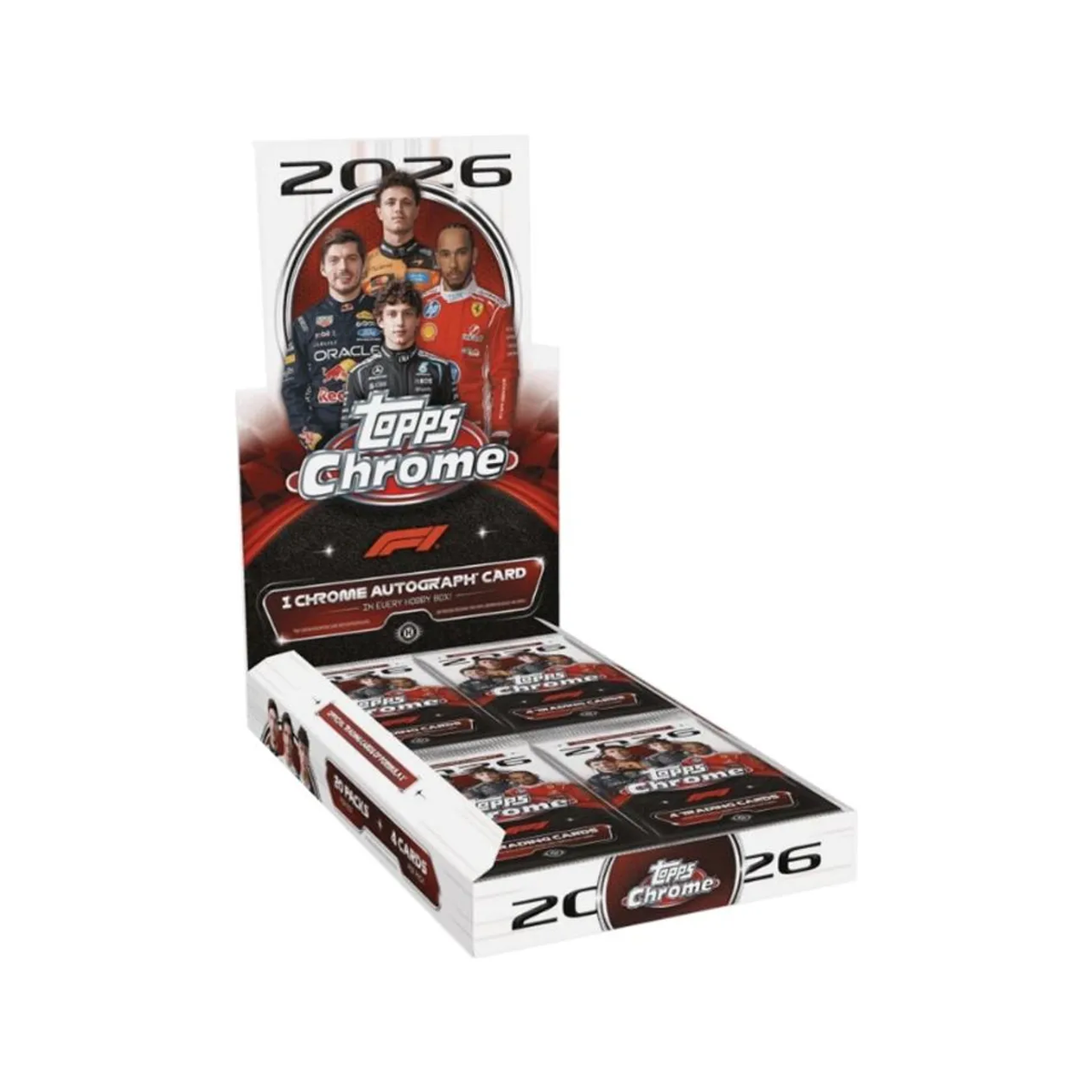 2026 Topps Chrome Formula One Hobby Box