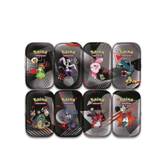 Pokémon Schwarze Blitze & Weiße Flammen Mini Tin Display