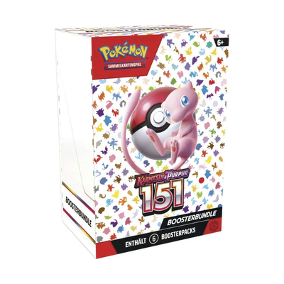 Pokémon Karmesin & Purpur – 151 Booster-Bundle (Case mit 10 Bundles)