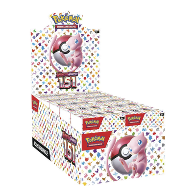 Pokémon Karmesin & Purpur – 151 Booster-Bundle (Case mit 10 Bundles)