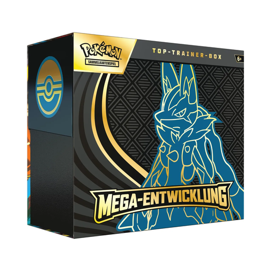 Pokémon Mega Entwicklung Top Trainer Box Lucario