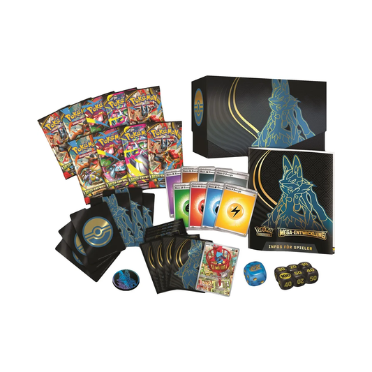 Pokémon Mega Entwicklung Top Trainer Box Lucario