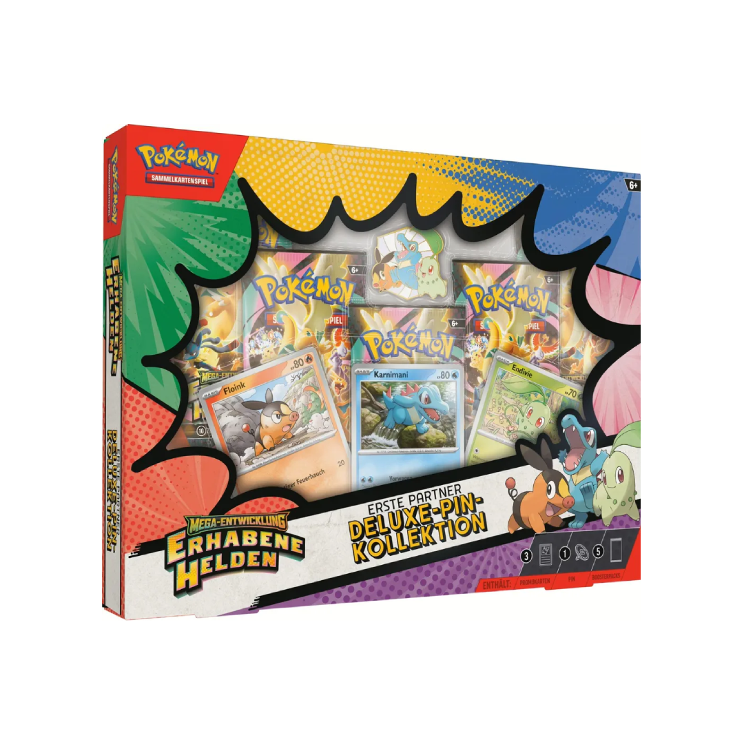 Pokémon  Erhabene Helden Deluxe Pin Kollektion