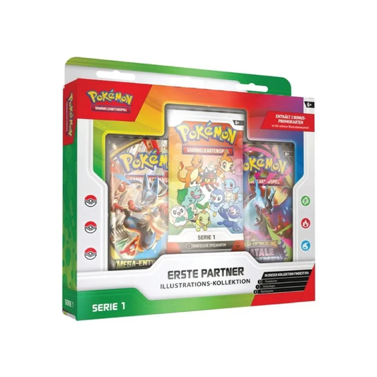 Pokémon Erste-Partner Illustrations-Kollektion Serie 1