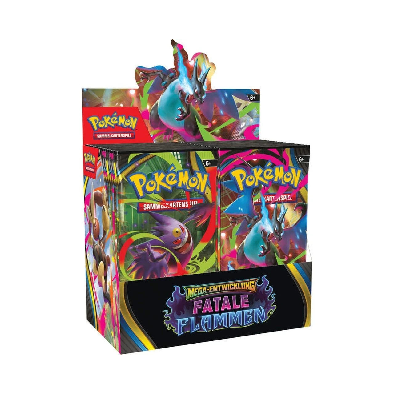 Pokémon Fatale Flammen Display (36 Booster Packs)