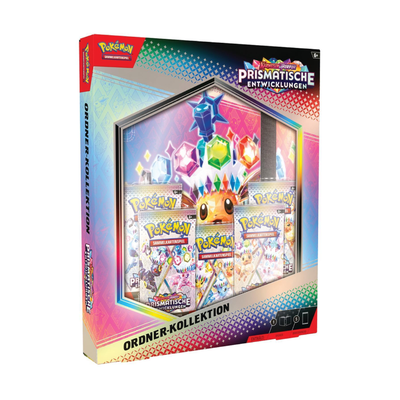 Pokémon Prismatische Entwicklungen Ordner Kollektion