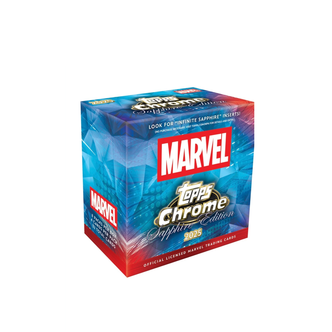 Topps 2025 Marvel Chrome Sapphire Edition