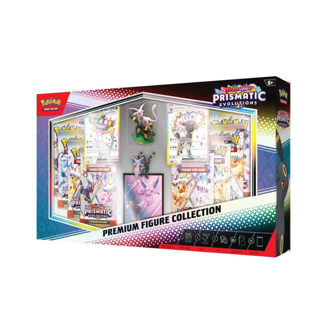 Pokémon Prismatic Evolutions Premium Figure-Collection [ENGLISCH]