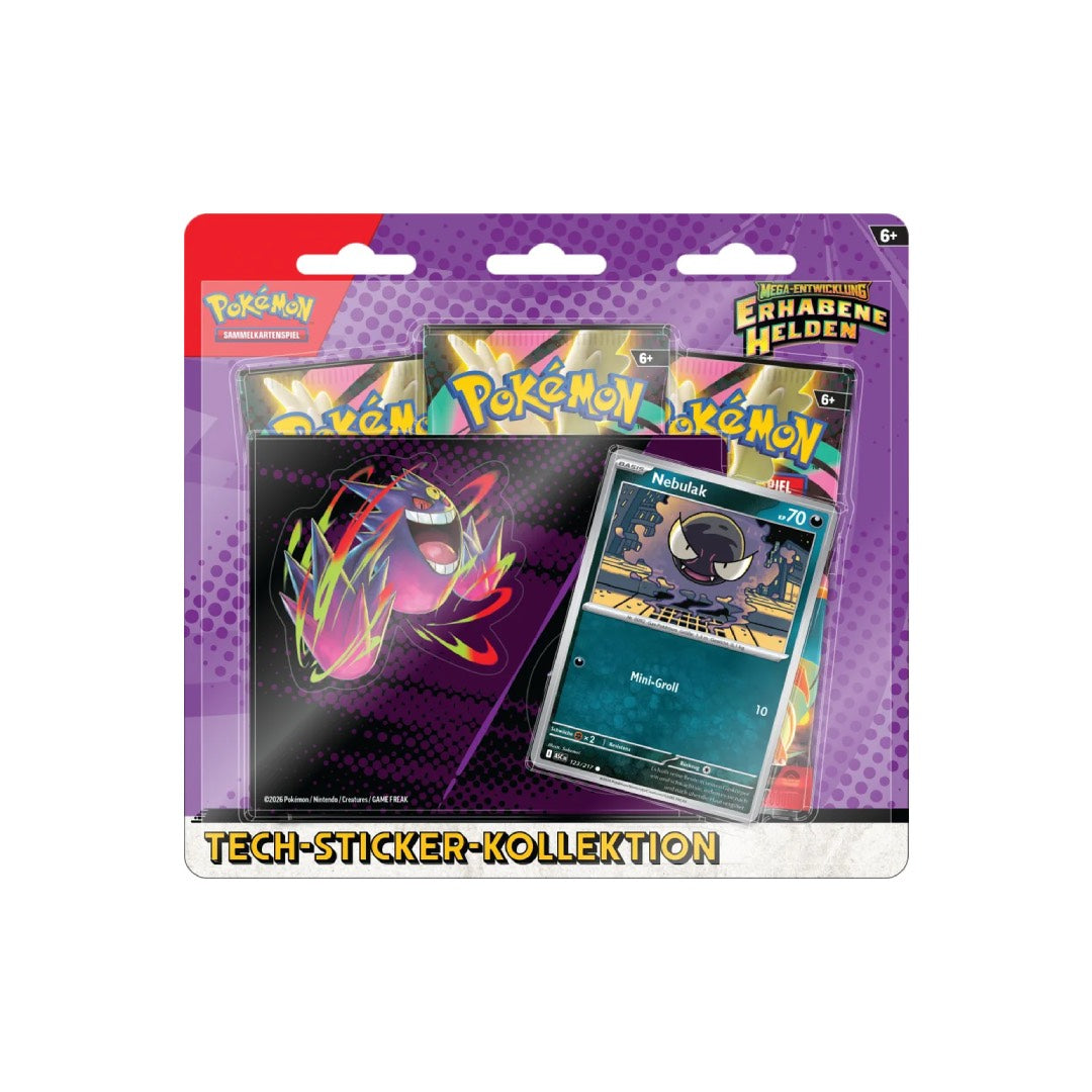 Pokémon Tech-Sticker-Kollektion Erhabene Helden