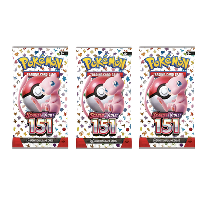 Pokémon 151  -  Booster Packs [ENGLISCH]