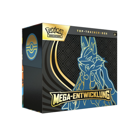 Pokémon Mega Entwicklung Top Trainer Box Lucario