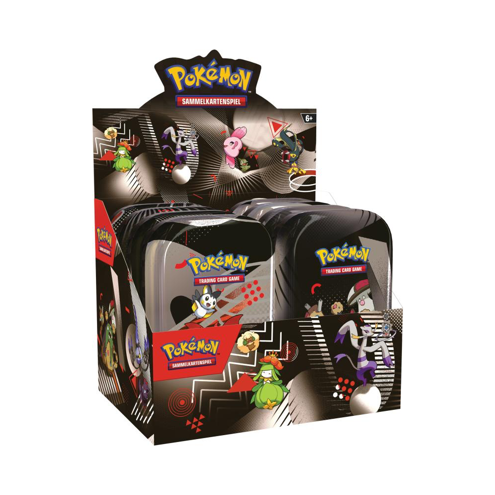 Pokémon Schwarze Blitze & Weiße Flammen Mini Tin Display