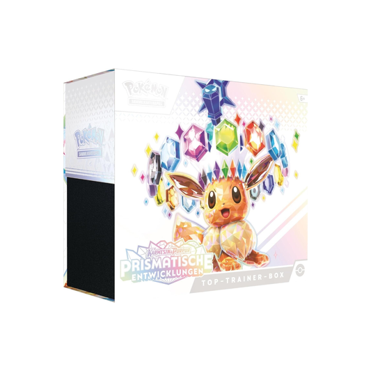 Pokémon Prismatische Entwicklungen Top Trainer Box